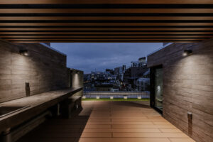 ÉCLAVIE MEGURO_Fタイプ屋上テラス夜景_8625